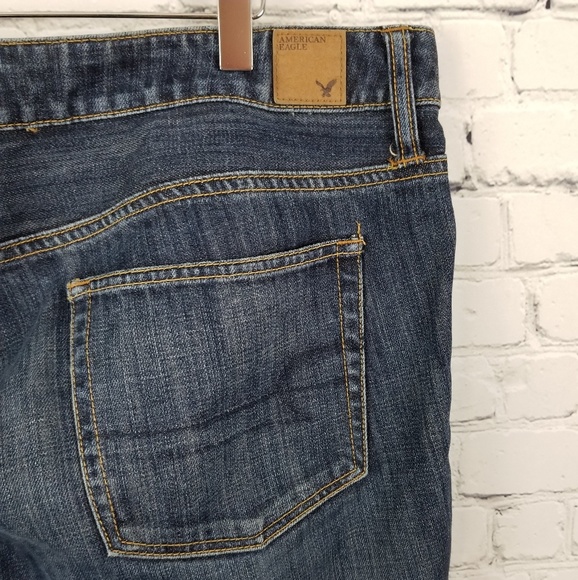 American Eagle Outfitters Denim - AMERICAN EAGLE | Boy Fit regular cropped jeans